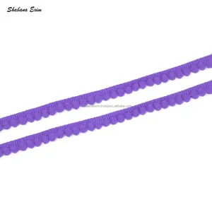 Nouveau pompon violet dentelle pompon garniture gland gland pour vêtement pour vêtements en gros dans; 10122740 couleur personnalisée 200 pièces
