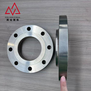 Chinesischer Lieferant <span class=keywords><strong>ASTM</strong></span> <span class=keywords><strong>A182</strong></span> 9Cr-1Mo <span class=keywords><strong>F91</strong></span> Legierungsstahl-Flansche SA 182 <span class=keywords><strong>F91</strong></span> Flachflansch FF Aufsteckflansch - Product Image 1