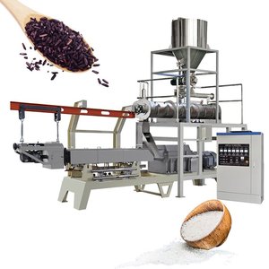 Machine de fabrication de riz fortifié à double vis, ligne de production automatique de riz artificiel, capacité de 120 kg/h, composants principaux PLC, nouveau modèle 2020 - Product Image 4