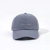 Casquettes de baseball brodées en coton 6 panneaux, design de haute qualité, mode personnalisée, prix abordable, casquettes de sport