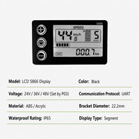 Kit de conversion de vélo électrique 48V 1000W pour pneus larges, avec moteur moyeu roue arrière, écran LCD, accélérateur à pouce et assistance au pédalage (PAS)