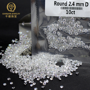 Diamants en vrac de laboratoire Round Lab, clarté VVS, vente en gros, diamants de laboratoire HPHT CVD, couleur D, diamants de laboratoire, meilleur prix, en vrac, en stock - Product Image 2