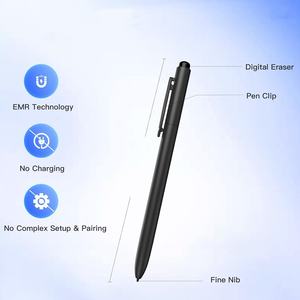 Lápiz Óptico EMR con Sensor de Presión 4096, Borrador Dedicado, Punta Reemplazable, Capacitivo Activo, Rechazo de Palma Negra para <span class=keywords><strong>Tablet</strong></span> y Móvil - Product Image 4