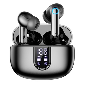 Écouteurs TWS ANC à design exclusif, <span class=keywords><strong>Bluetooth</strong></span> 5.4, sans fil, avec affichage LED de la batterie, longue autonomie et suppression du bruit - Product Image 2