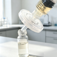 Filtres à seringue stériles en PVDF et nylon de 0,22 µm et 0,45 µm, 13 mm, 25 mm, 33 mm, pour HPLC, filtration en laboratoire, fabricant