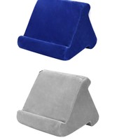 Support de tablette en mousse gel pour téléphones/iPads/liseuses électroniques, 2 angles de vision, 2 poches latérales, accessoires, coussin, fabriqué en Chine
