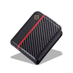 Etui de téléphone magnétique en fibre de carbone pour <span class=keywords><strong>Samsung</strong></span> <span class=keywords><strong>Galaxy</strong></span> <span class=keywords><strong>Z</strong></span> Flip6 Flip5 Flip4 <span class=keywords><strong>Flip3</strong></span> <span class=keywords><strong>5G</strong></span> Flip 6 5 4 3 - Product Image 4