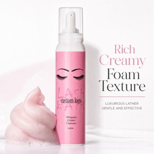 Mousse Nettoyante Cils Vegan Effet Crème Fouettée Marque Blanche pour Salons de Cils Professionnels – Nettoyant Moussant Doux pour <span class=keywords><strong>Yeux</strong></span> <span class=keywords><strong>Sensibles</strong></span> - Product Image 4
