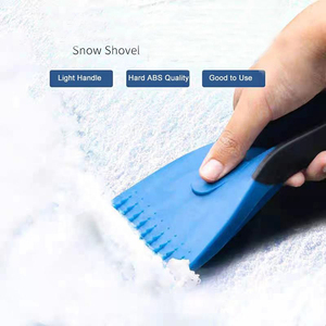 Hollow xử lý thiết kế xe tuyết Remover TPR cao su chống trượt xử lý ABS cửa sổ xe <span class=keywords><strong>Ice</strong></span> <span class=keywords><strong>scraper</strong></span> - Product Image 6