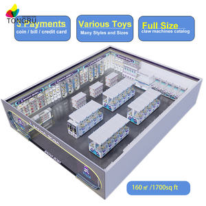 Machine à griffes avec graphiques personnalisés, idéale pour les magasins de jouets, mettant en valeur les peluches et attirant les enfants et les parents - Product Image 3