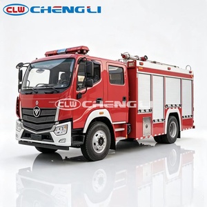Camion de pompiers FOTON 6 tonnes avec réservoir d'eau et mousse, personnalisé 4x2, pour intervention urbaine - Product Image 4