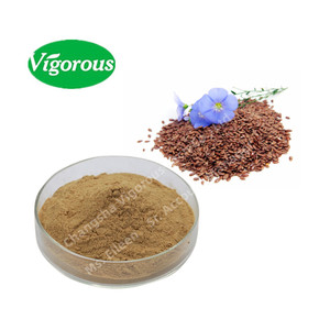 Hữu Cơ 20% Lignan Flaxseed Chiết Xuất Bột/Hạt Lanh Chiết Xuất - Product Image 1