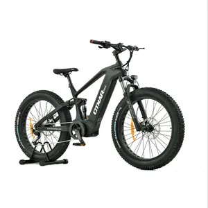 OEM/ODM Fashion Top Sale 48V 1000W 27.5 Inch Full Suspension Electric Mountain Bike Mid Drive Ebike