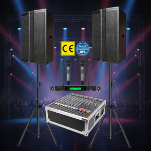 Système de sonorisation professionnel pour scène, ensemble complet de haut-parleurs de karaoké pour home cinéma, <span class=keywords><strong>10</strong></span> pouces, 12 pouces, barre claire, 315W, 8 ohms - Product Image 2