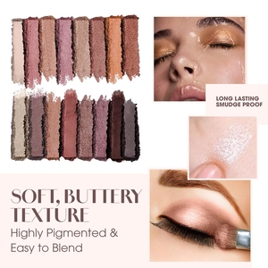 Private Label Long Wearing Non-caking 16-<strong>color</strong> <strong>Eyeshadow</strong> <strong>Palette</strong> Wholesale High Pigment Matte <strong>Eyeshadow</strong> Powder - Product Image 2