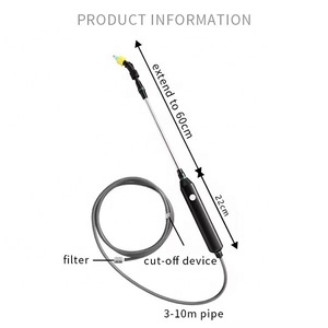 Buse de pulvérisateur de jardin à tige en plastique télescopique rechargeable Usb portable électrique à pression personnalisée - Product Image 4