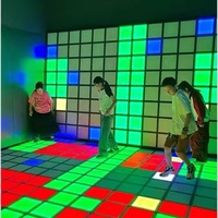 Jeux interactifs lumineux en salle pour adultes, en métal, pour équipes, pour centres commerciaux et parcs d'attractions