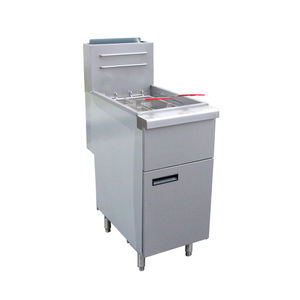 قلايات قائمة بذاتها ، قلايات برقاقات غاز عميقة ، مقلاة غاز تجارية عميقة ، خزان مزدوج - Product Image 5