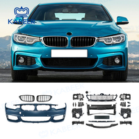 Kit complet de carrosserie de voiture pour BMW série 4 F32 F33 F36 435 440 mise à niveau à M Conversion pare-chocs avant pare-chocs arrière jupe latérale