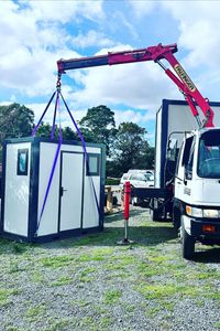 Servizi igienici portatili di lusso moderni servizi igienici <span class=keywords><strong>mobili</strong></span> cabina esterna blocco bagno prefabbricata doccia WC portatile - Product Image 5