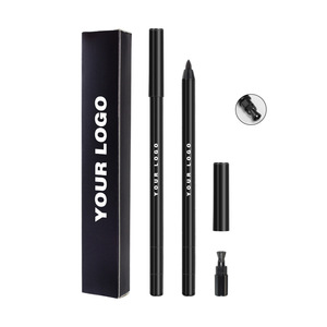 Eyeliner Private Label solido Eyeliner impermeabile cremoso a lunga durata Vegan a prova di macchie nero Eyeliner in Gel a matita <span class=keywords><strong>occhi</strong></span> - Product Image 3