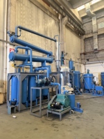 Système de distillation sous vide pour le recyclage d'huiles moteur usagées et de lubrifiants industriels