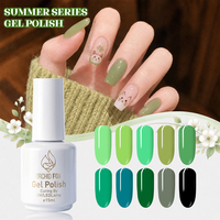 Kit de gel pour nail art UV LED ORCHID FOX, logo personnalisé, écologique, végan, 10 couleurs, plusieurs styles, hautement pigmenté, longue tenue