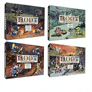 Gioco da Tavolo Root: <span class=keywords><strong>Carte</strong></span> di Carta, <span class=keywords><strong>Mondo</strong></span> Sotterraneo Meccanico, Bacino Fluviale Inferiore, Mao Lin Yuan Ji, Tour sul Tavolo, Strategia in Inglese - Product Image 1