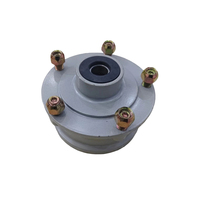 Adaptateur universel en aluminium à 5 trous pour moyeu de roue avant de tricycle, convertisseur de moyeu durable, écrous de remplacement électriques
