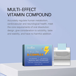 DOCTEAT Vitaminas <span class=keywords><strong>B</strong></span> Compuestas en Tabletas Instantáneas Portátiles, Mejora la Memoria y el Sueño, <span class=keywords><strong>7</strong></span> Tiras Orales/Caja, Ingredientes Saludables para el Cuerpo - Product Image 3