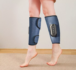 Masaje de compresión de piernas de aire de 3 niveles, masajeador de piernas con vibración para amasar la circulación sanguínea con calefacción - Product Image 6