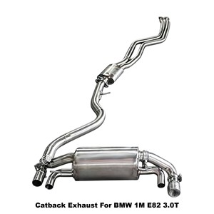 ระบบท่อไอเสียแคทแบ็กสแตนเลส Vortex Performance สำหรับ BMW 1M E82 3.0T ปี 2011-2012 อะไหล่แต่ง - Product Image 1