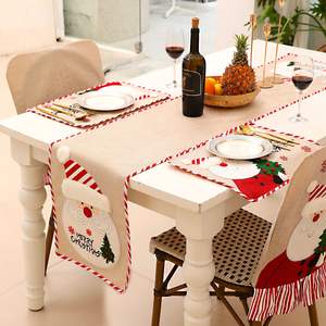 <span class=keywords><strong>Runner</strong></span> da Tavola Natalizio Personalizzato Ychon con Pupazzo di Neve per Feste Natalizie, Decorazione Domestica, Tovaglie e Tappetini - Product Image 3
