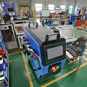 เครื่องเลเซอร์ไฟเบอร์ออปติกแบบพกพาขายดีที่สุด ใช้งานง่าย สามในหนึ่งเดียว สภาพใหม่ - Product Image 1