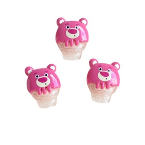 Mini abalorios de resina con reverso plano cabujón de dibujos animados adornos artesanales crema pegamento decoraciones DIY accesorios para fundas telefónicas - Product Image 4