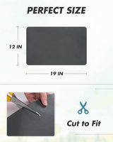 Tapis absorbant pour machine à café et comptoir de cuisine, dissimule les taches, tapis personnalisé, absorption d'eau