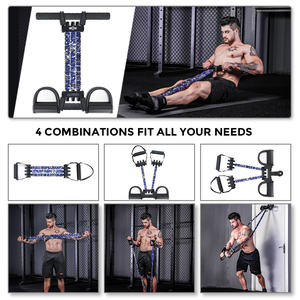 Innstar Camouflage blu altamente elastico tubo in lattice tenditore del pedale strumento Fitness per la casa Fitness fascia di resistenza - Product Image 3