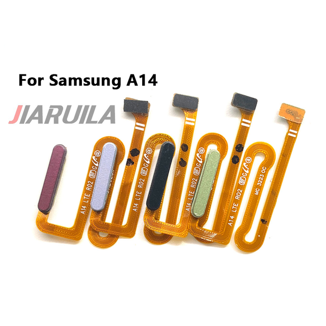 Original Mobile Fingerprint Sensor for Samsung A14 4G A145F A145P 5G A146F A146P Fingerprint Reader Flex Cable Parts Wholesale