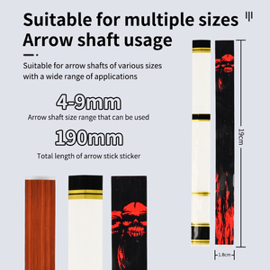 STARCN <span class=keywords><strong>tir</strong></span> <span class=keywords><strong>à</strong></span> <span class=keywords><strong>l</strong></span>'<span class=keywords><strong>arc</strong></span> carbone <span class=keywords><strong>flèche</strong></span> crête <span class=keywords><strong>flèche</strong></span> thermorétractable crête Wrap accessoires de protection carbone <span class=keywords><strong>flèche</strong></span> arbre crête Wrap - Product Image 5