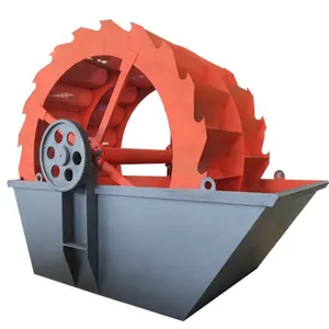 모래 제조 및 설비용 고효율 모래 세탁기 버킷형 휠 모래 세척기