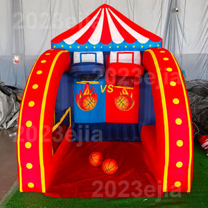 2025 nouveau prix usine 2-panier de basket-ball <span class=keywords><strong>gonflable</strong></span> carnaval ensemble pour enfants et adultes basket-ball Durable <span class=keywords><strong>gonflable</strong></span> facile à installer - Product Image 6