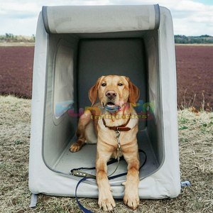 Caseta inflable para perros, tipo tienda de campaña, resistente, económica, de calidad comercial, con tecnología drop stitch, para viajes, en venta. - Product Image 4