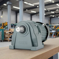 Réducteur de vitesse de moteur horizontal triphasé série GH 100w~7.5KW, moteur à engrenages AC à couple élevé et faible régime, vertical GV