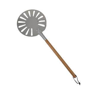 Pelle <span class=keywords><strong>à</strong></span> <span class=keywords><strong>pizza</strong></span> en aluminium <span class=keywords><strong>de</strong></span> 12 pouces avec manche long, ronde et perforée, pour four <span class=keywords><strong>à</strong></span> <span class=keywords><strong>pizza</strong></span>, outil <span class=keywords><strong>de</strong></span> transfert <span class=keywords><strong>de</strong></span> pain - Product Image 2