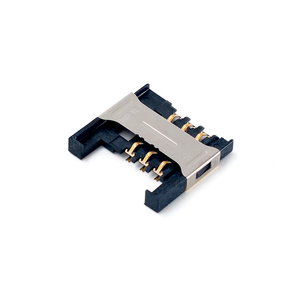 MUP más Popular 6 Pin Smt SIM Card Holder para teléfono móvil Sim Card Slot Holder para HTC Pos Terminal - Product Image 2