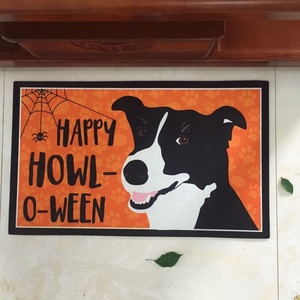 Custom Sublimation Printed Outdoor <b>Rubber</b> Happy Halloween <b>Doormats</b> - Product Image 2