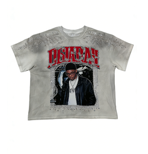 Camiseta Personalizada con Diseño <span class=keywords><strong>Futurista</strong></span>, Impresión DTG Kornit, Algodón Grueso, Estilo Oversize para Hombre, Streetwear, Gráfico, Lavado Ácido, Vintage - Product Image 1