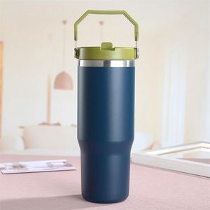 แก้วน้ำสแตนเลสสุญญากาศแบบมีหูจับ ขนาด 20 ออนซ์ สำหรับกาแฟและชา - Product Image 5