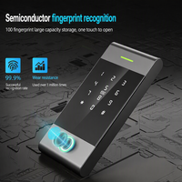 Lecteur de contrôle d'accès par empreinte digitale Rixiang MJ01-TT TTLock, système de contrôle d'accès intelligent Bluetooth, déverrouillage à distance par code QR