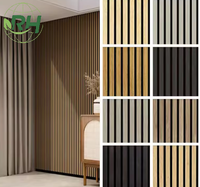 Panneaux acoustiques en bois, panneaux muraux en bois lamellé-collé, panneaux muraux insonorisants, matériau acoustique Akupanel